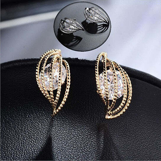 Color Style: Gold - Treasure Chest Earrings