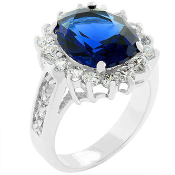 Blue Cambridge Elegance Ring