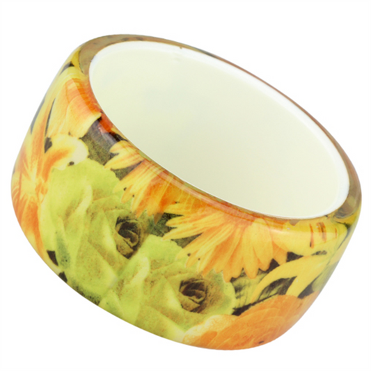 VL123 -  Resin Bangle with No Stone